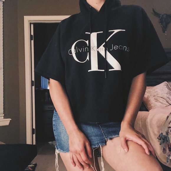 Calvin Klein Tops - Calvin Klein short sleeve hoodie